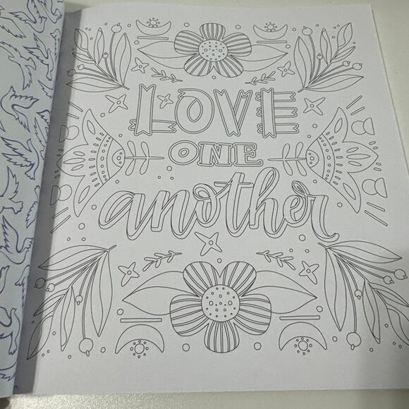 Faith and Devotion An adult Spiritual Coloring Book. Enjoy & Relax coloring book - Picture 3 of 4